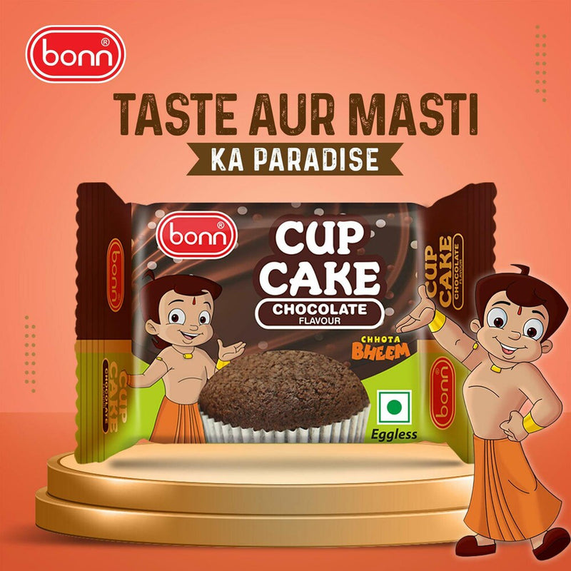 Bonn Eggless Chocolate Flavor Vegetarian Cup Cakes