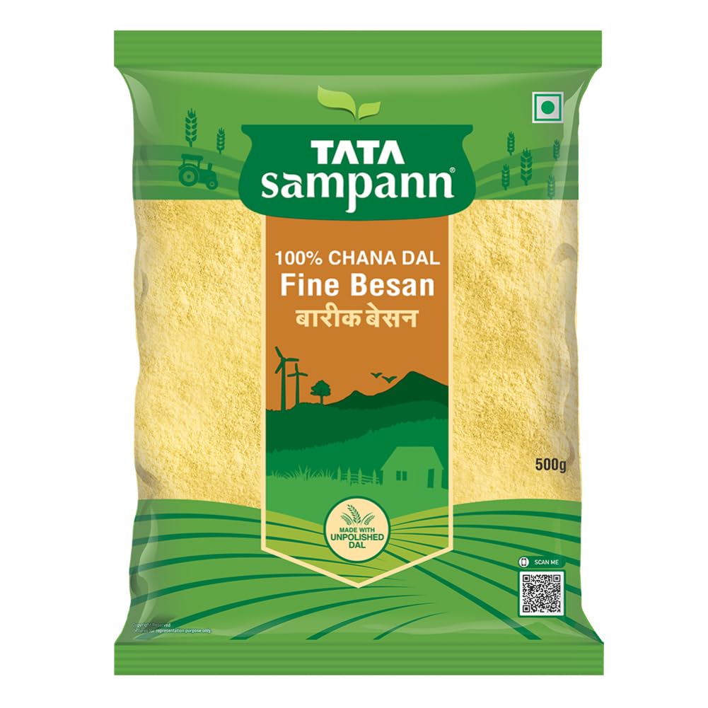 Tata Sampann 100% Chana Dal Fine Besan  500 g