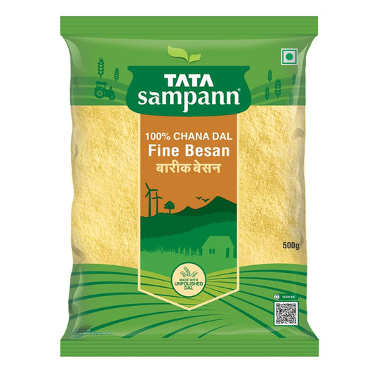 Tata Sampann 100% Chana Dal Fine Besan  500 g