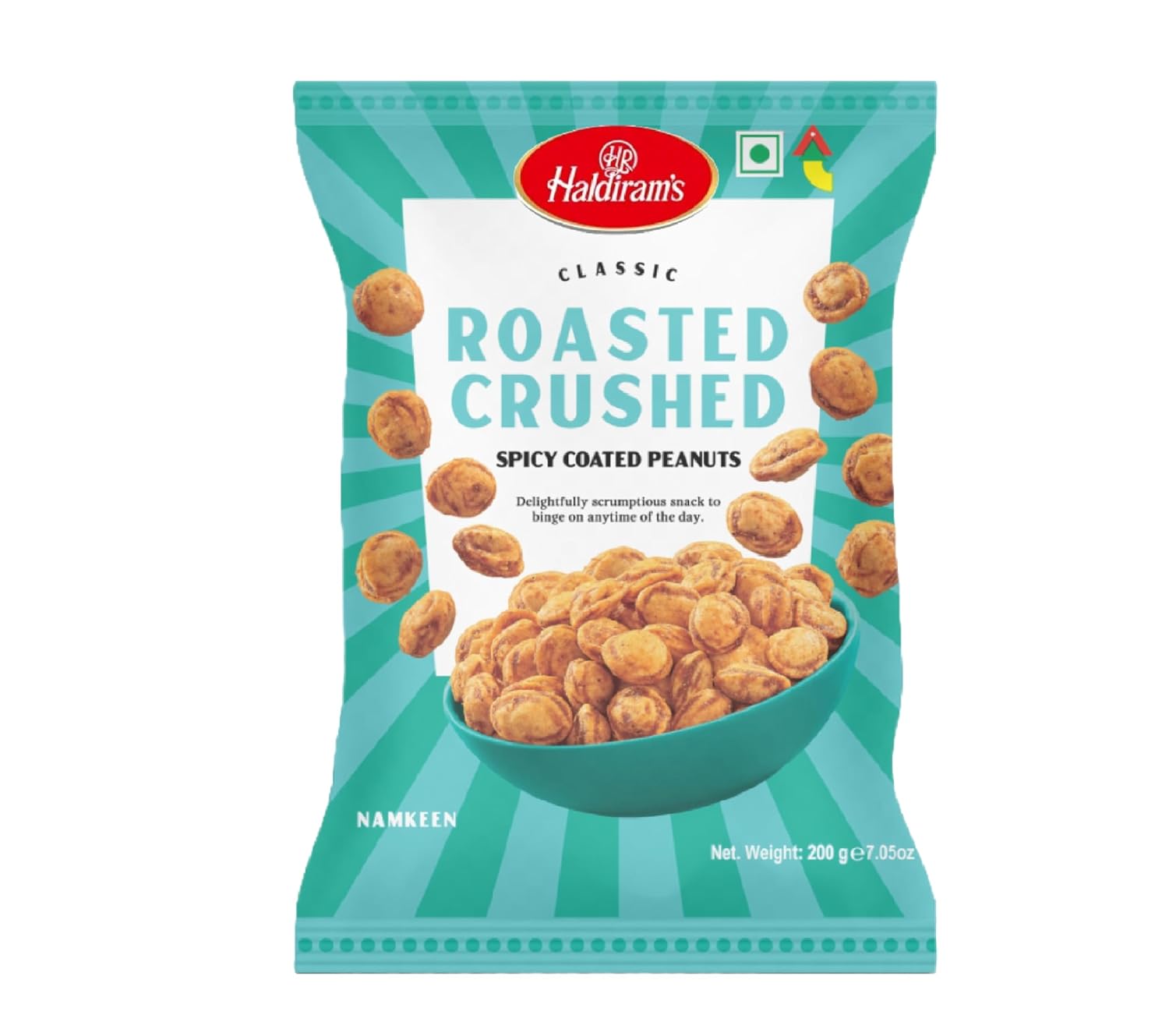 Haldirams Roasted Crushed Pea Nut 20g