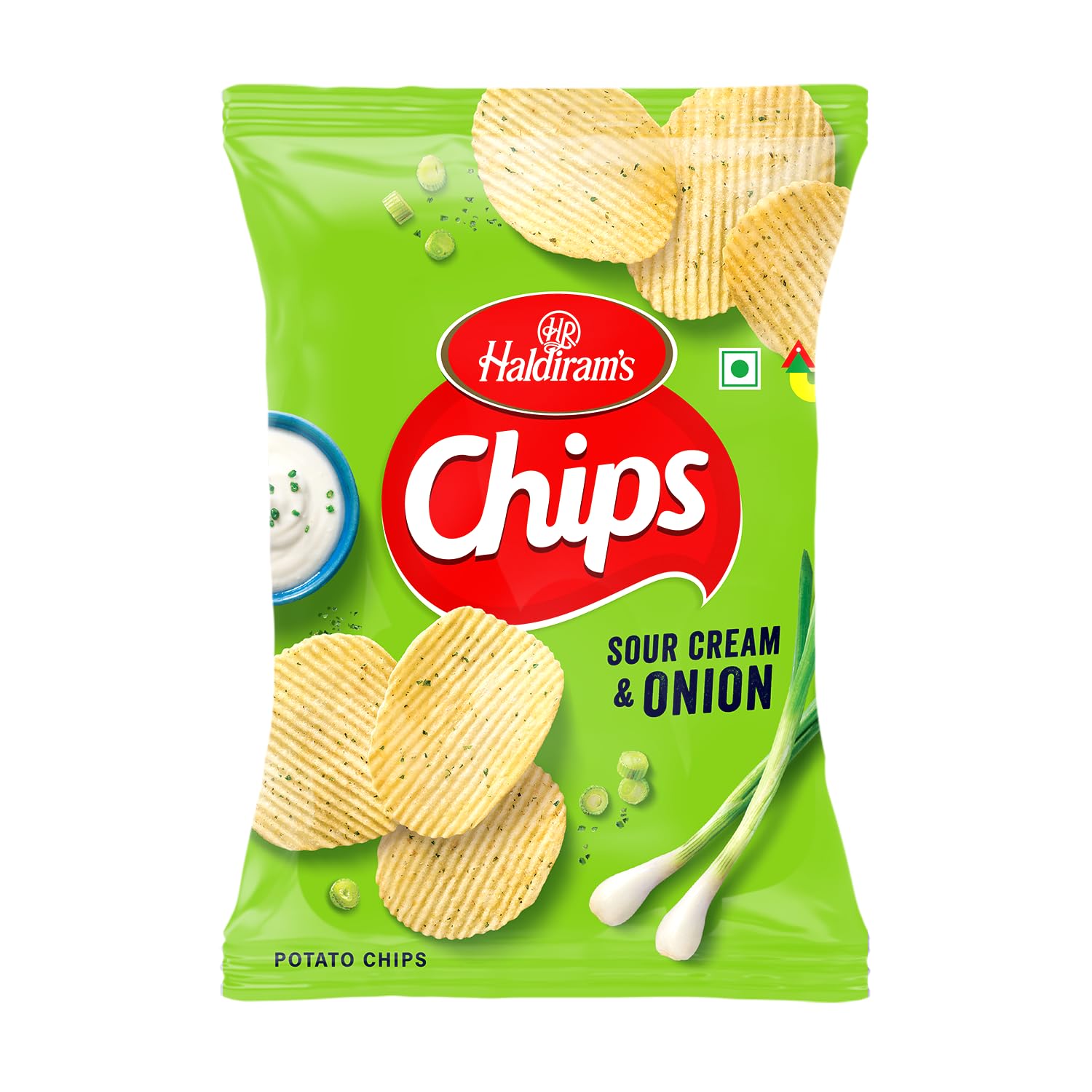 Haldirams Chips Sour Cream N Onion Flavour