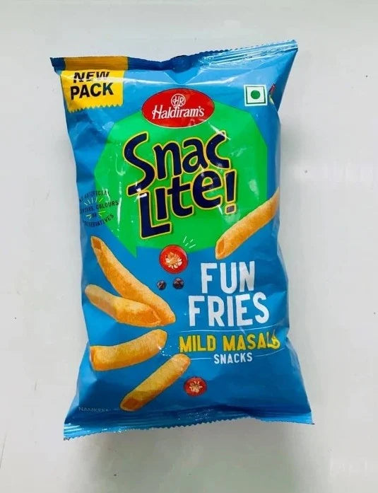 Haldiram Snac Lite Fun Fries Mild Masala  425 g