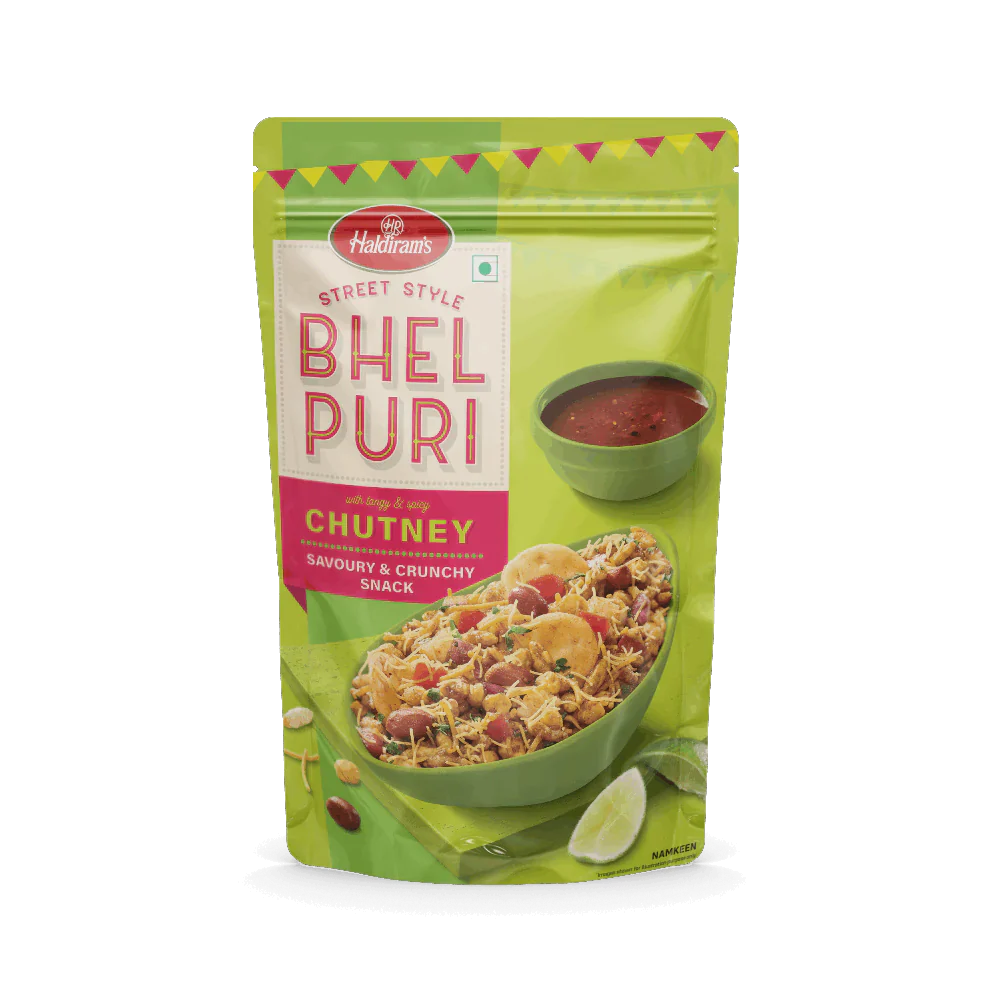 Haldiram Bhel Puri With Chutney