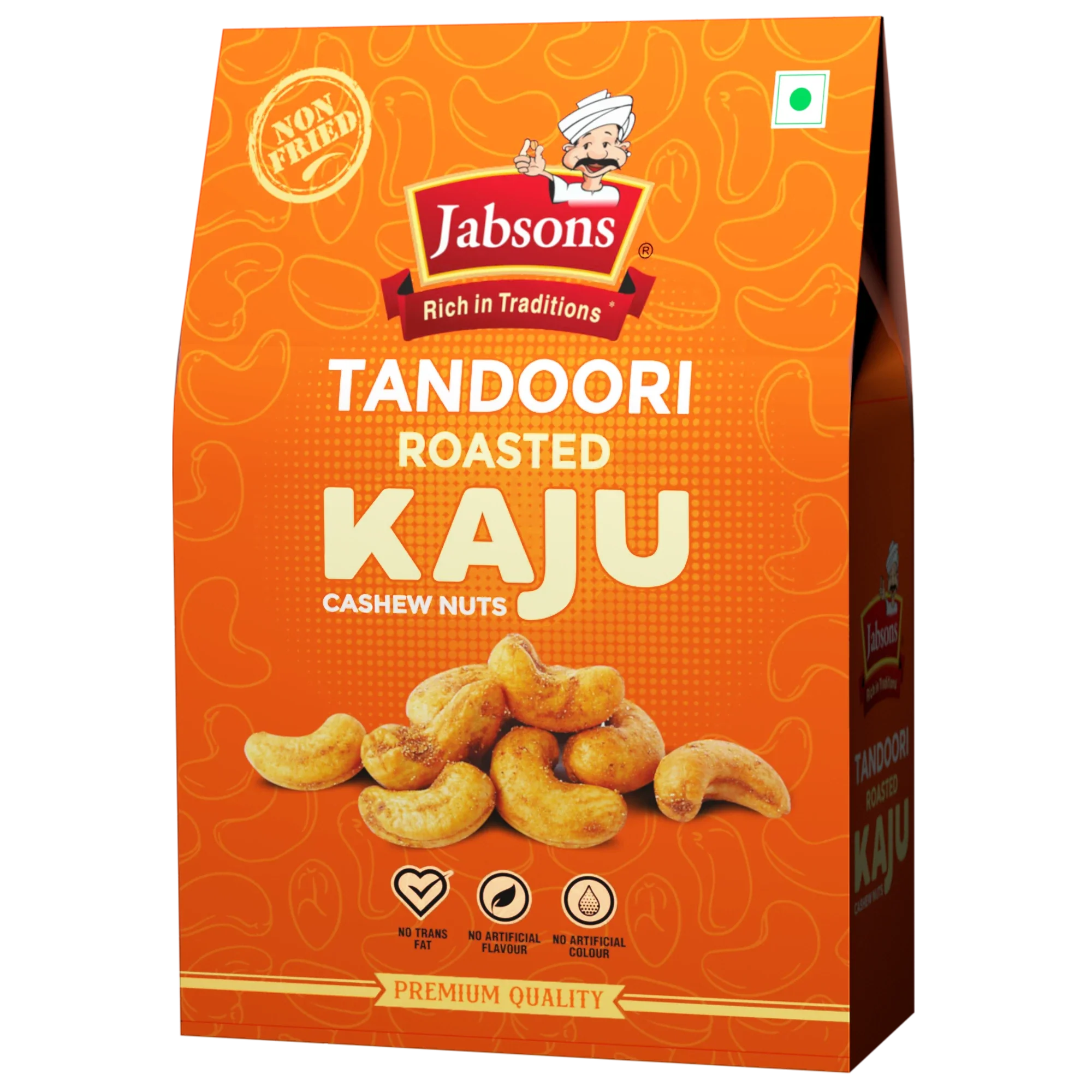 JABSONS TANDOORI ROASTED CASHEW NUTS 200GM