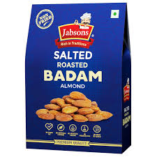 JABSONS SALTED ROASTED ALMOND 200GM
