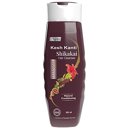 Patanjli Kesh Kanti Shikakai Hair Cleanser Natural Conditioning 180ml