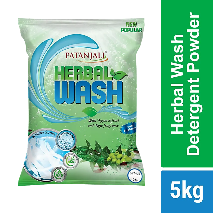 Patanjli Herbal Wash Neem Detergent 5kg