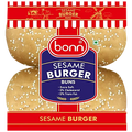 Bonn Bread Sesame Burger Buns   Extra Soft Zero Trans Fat  Cholesterol 225 G