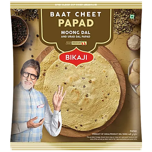 Bikaji Papad   Baat Cheet 400g