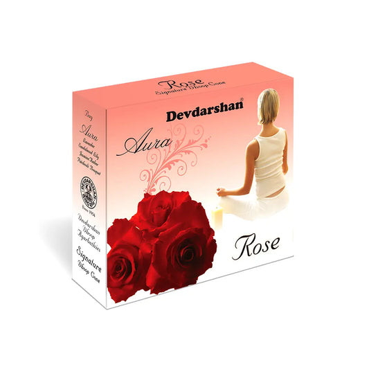 Devdarshan Aura Dhoop Cones Rose