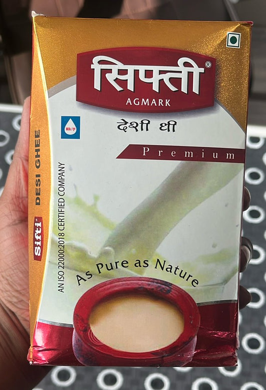 Sifti Premium Agmark Desi Ghee - 1 Ltr