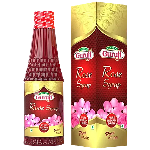 Jai Guruji Rose Syrup 750ml