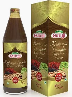 GURU JI KESHARIA THANDAI DRY FRUIT SYRUP 750ML