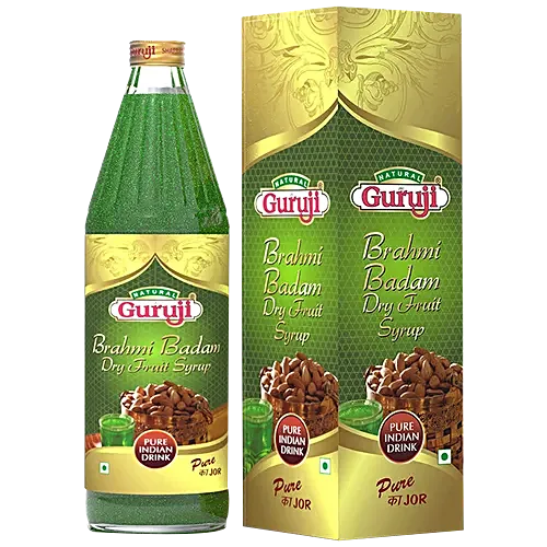 Jai Guruji Brahmi Badam Dry Fruit Syrup 750ml