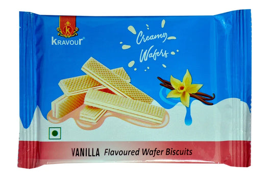 Kravour Vanilla Wafer Biscuits