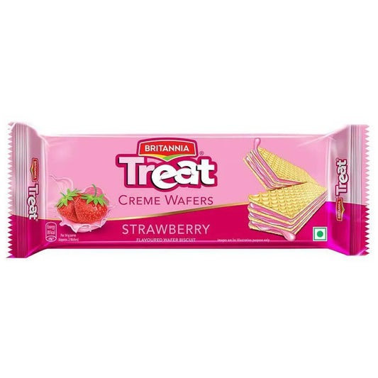 Britannia Treat  Strawberry Flavoured Wafer  55 g