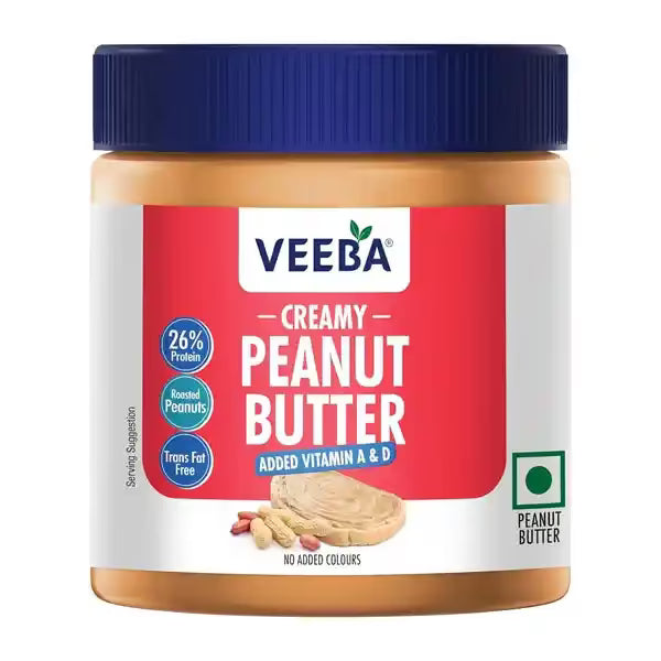 VEEBA CREAMY PEANUT BUTTER 320GM