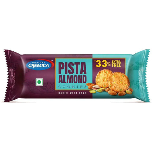 Cremica Pista Almond Cookies Biscuit