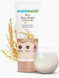MAMAEARTH RICE DEWY BRIGHT FACE WASH 100ML