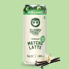 SLEEPY OWL VANILLA MATCHA LATTE 220ML