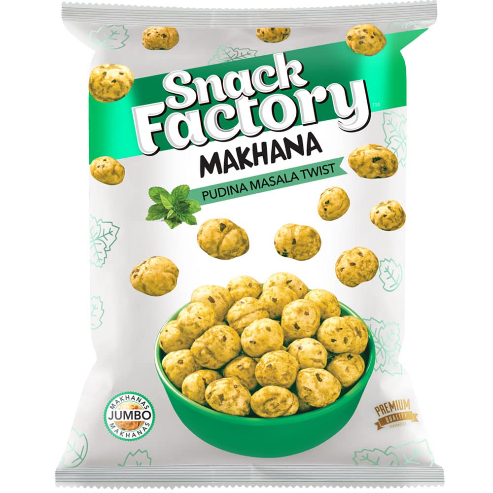 Snack Factory Makhana  Pudina Masala Twist