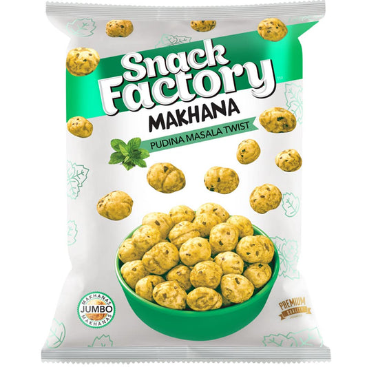 Snack Factory Makhana  Pudina Masala Twist