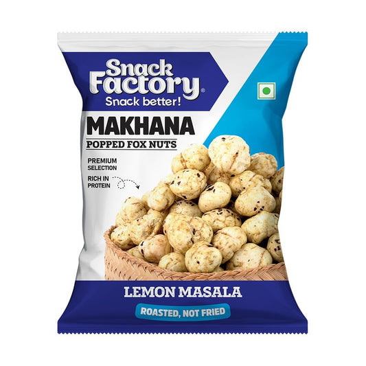 Snack Factory Makhana  Lemon Masala  75 g