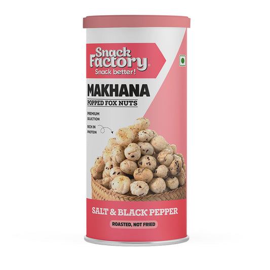 Snack Factory Makhana  Salt  Black pepper