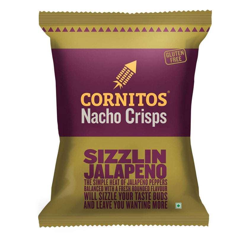 Cornitos Nacho Crisps Sizzlin Jalapeno  55 g