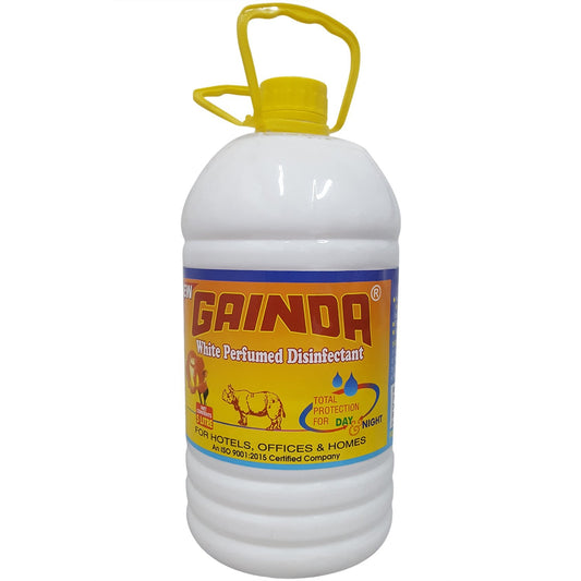 Gainda Phenyle White Disinfectant Surface Cleaner   5 Ltr