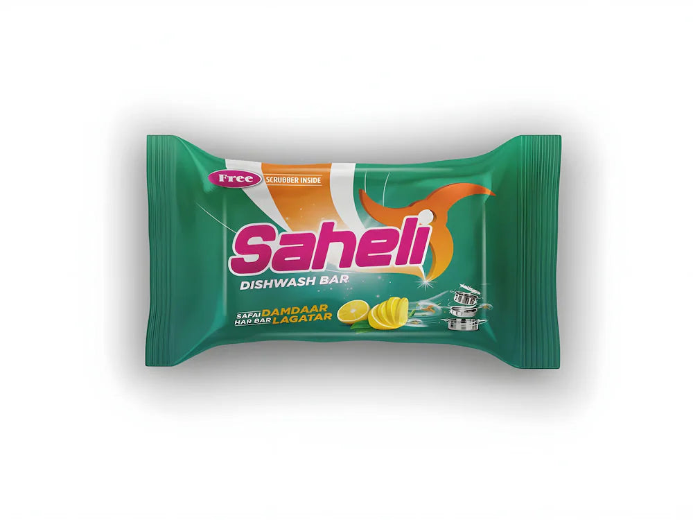 Saheli Dishwash Bar  100 g