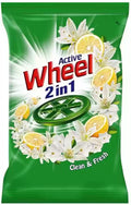 Wheel Green Lemon & Jasmine Detergent Powder - 4 Kg