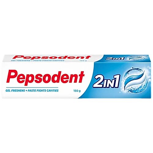 PEPSODENT 2 IN  1 TOOTHPASTE 150G