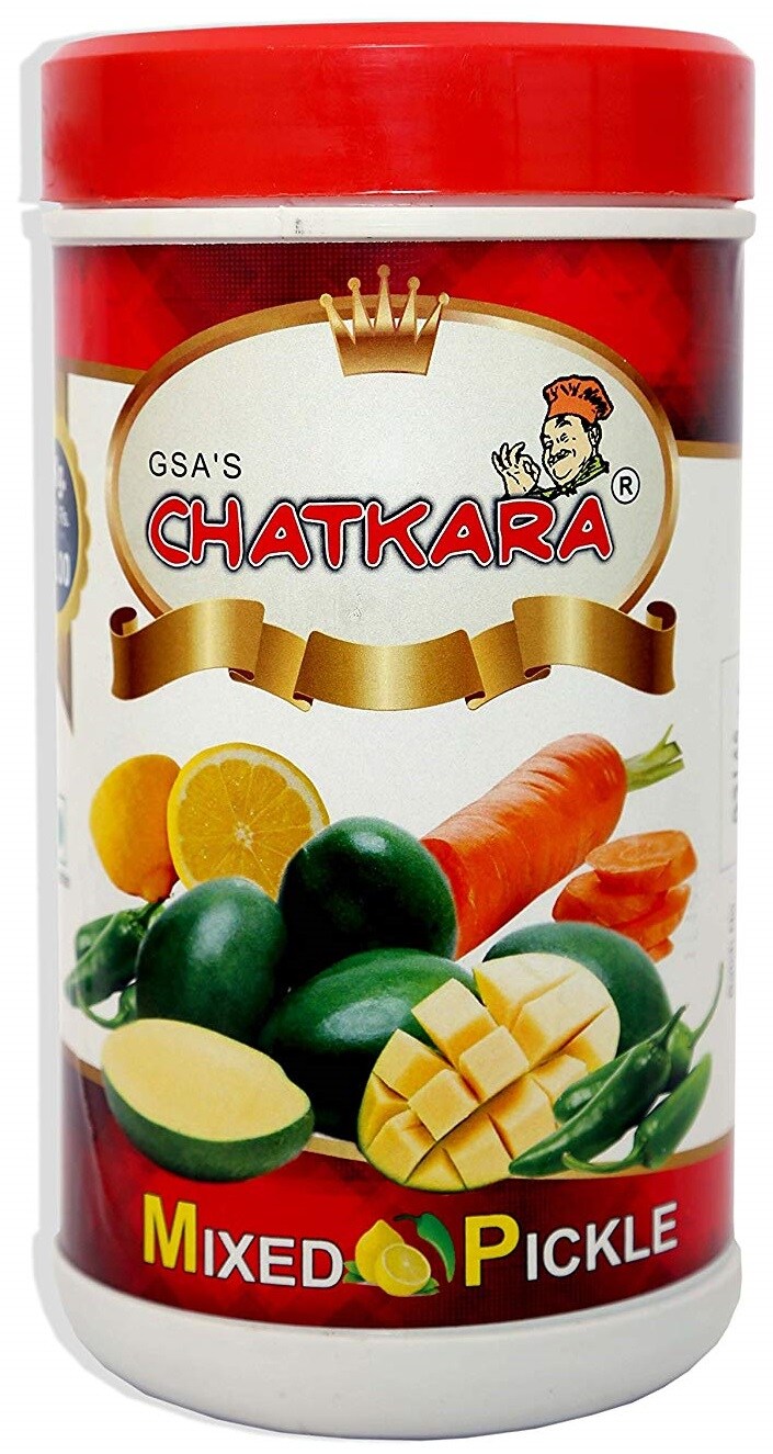 Chatkara Mixed Pickle Bottle 1kg