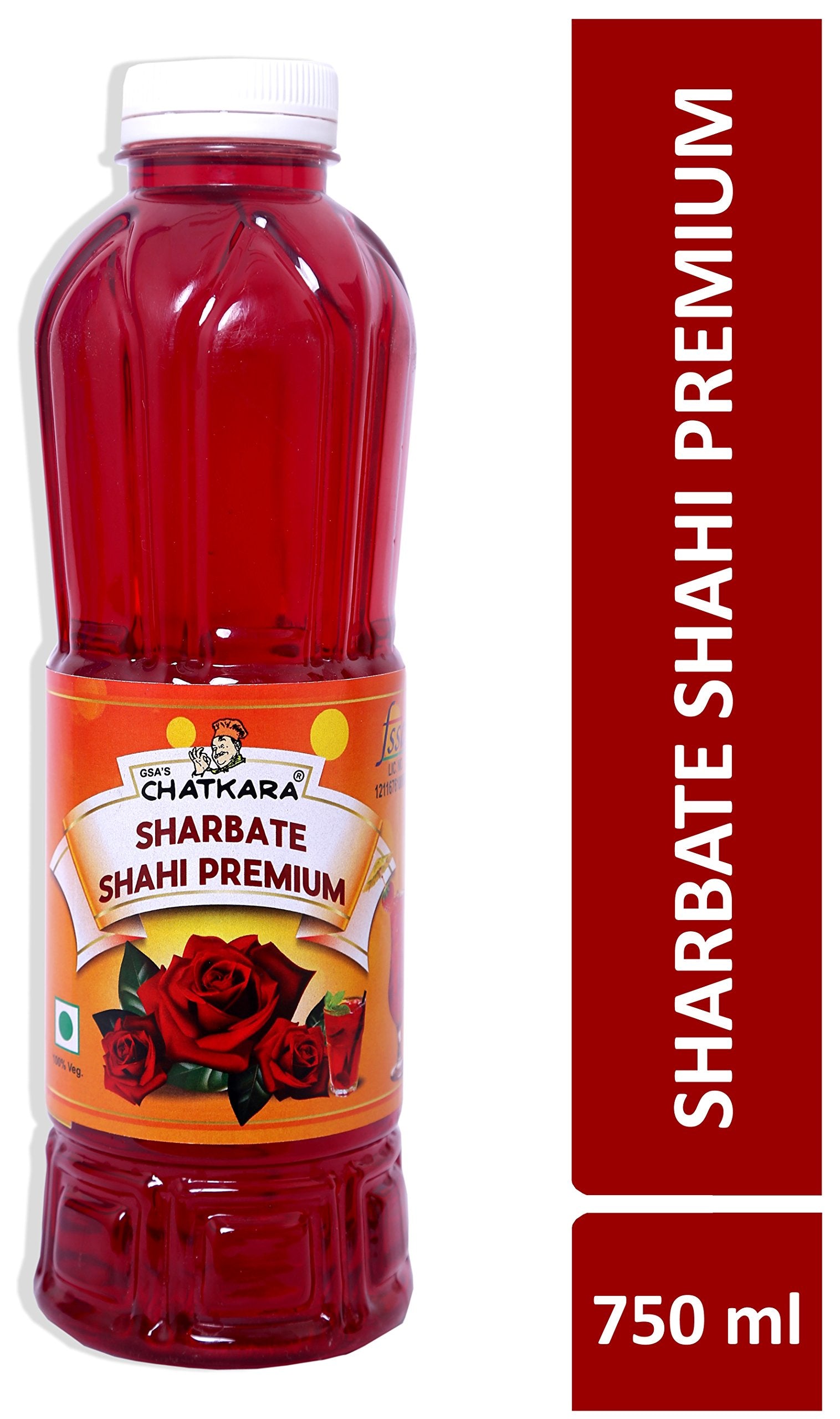 Chatkara Sharbat Rose Shahi Premium 750ml