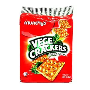 MUNCHY'S VEGE CRACKERS 300G