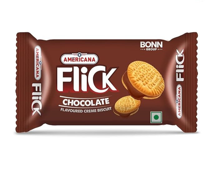 Americana Flick Chocolate Biscuits 10/-
