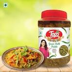 TOPS GREEN CHILI PICKLE - 900GM