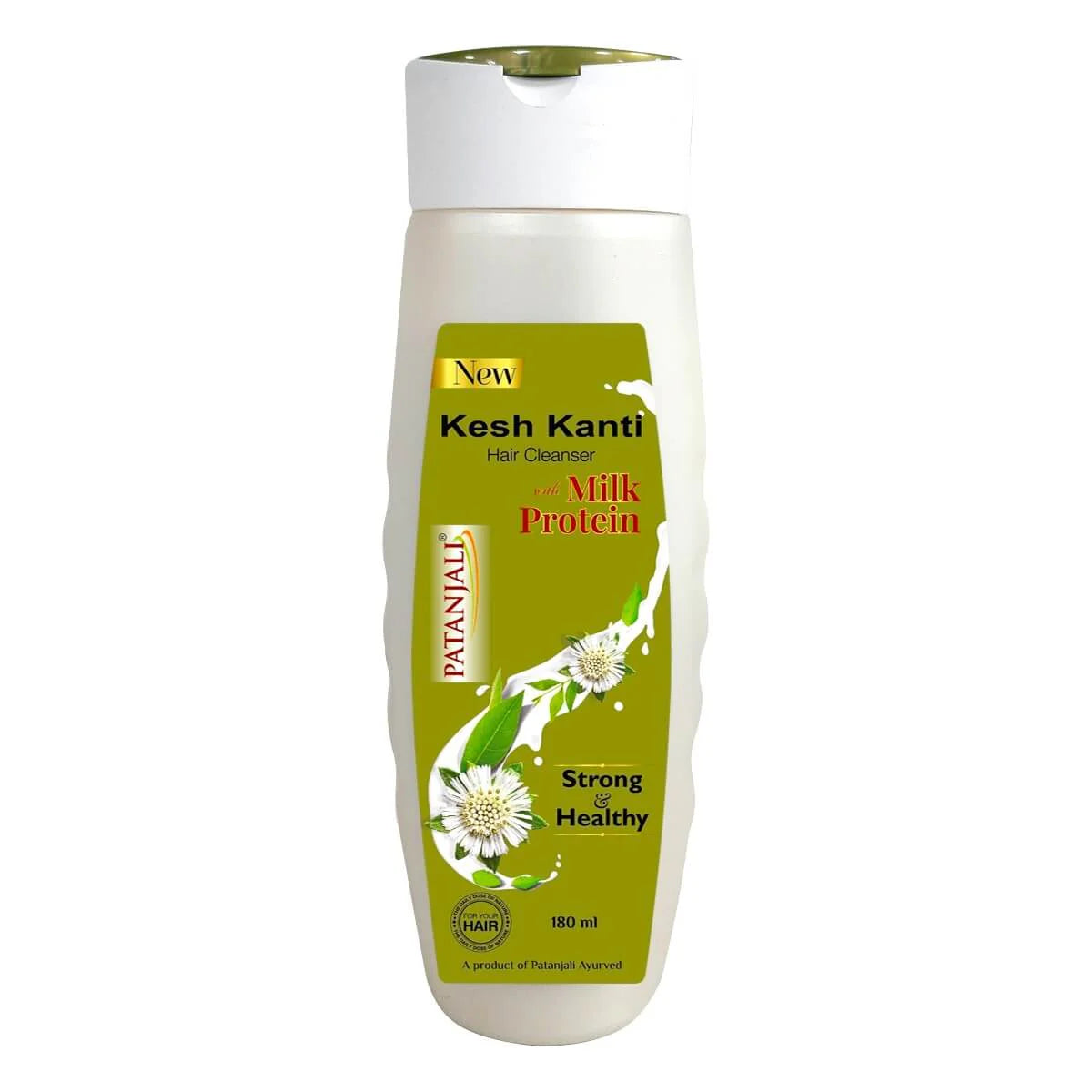 Patanjli Kesh Kanti Hair Cleanser With Milk Protein 180ml